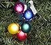 Pack of 10 Multi Satin G50 Globe Replacement Christmas Light Bulbs for C9 Socket