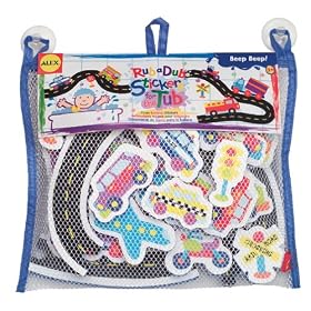 Rub a Dub Stickers for the Tub: Beep Beep! by Alex