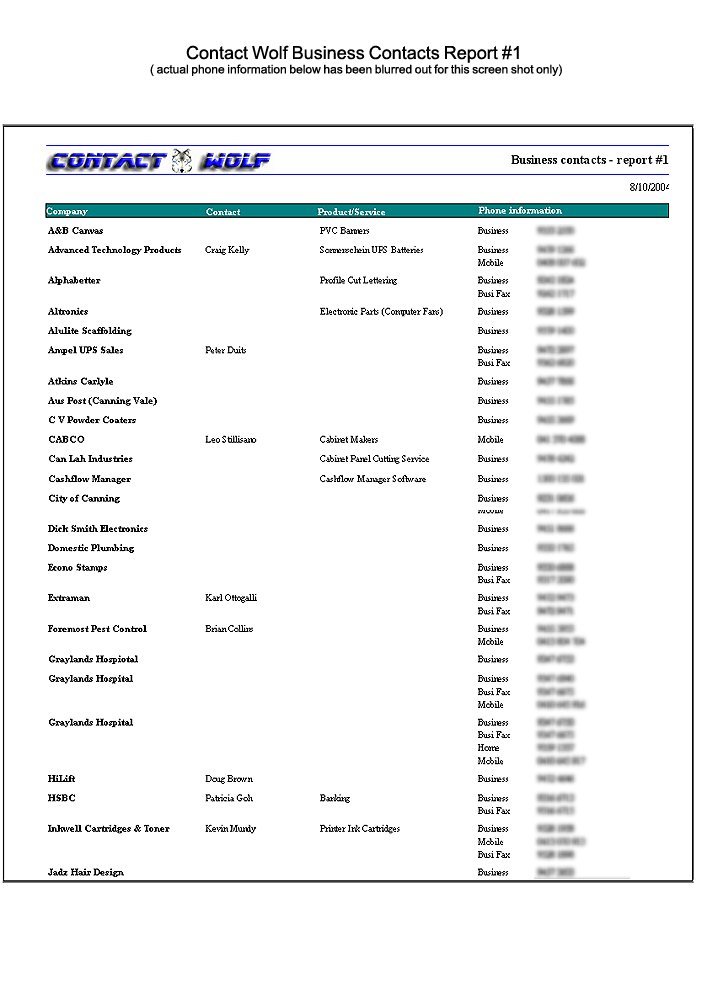 Amazon.com: Contact Wolf Pro Contact Management Address Book Software Amazon.com: Contact Wolf Pro Contact Management Address Book Software