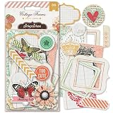 Pink Paislee Cottage Farms Paper Goods Ephemera Die Cuts