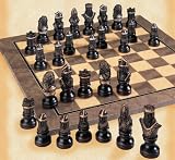 The Richard the Lionheart Handpainted Chess Set