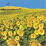 Eigenschaften KnorrPrandell / Gütermann / KnorrPrandell 1616227 - Servietten Sonnenblumenfeld, 20 Stück/Pack