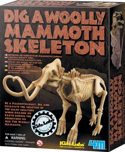 Buy Kidz Labs-Dig A Mammouth Skeleton online at Discounted New and Used prices. Delivered to your door with Childrens Toyshop.com