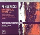 Penderecki: Orchestral Works, Vol. 1 [Special Edition]