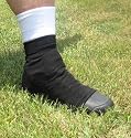 the Debris Inhibitor, Cleat Shoe Cover, a Sports Spat