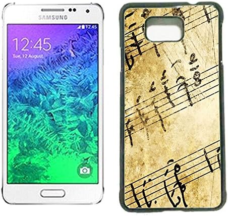 Hard Case Cover for Samsung Galaxy Alpha (Treble Clef Music)