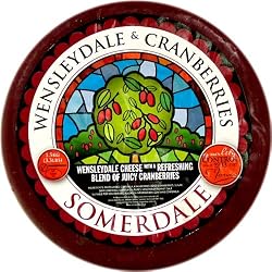 Wensleydale with Cranberries - 2.5 lb