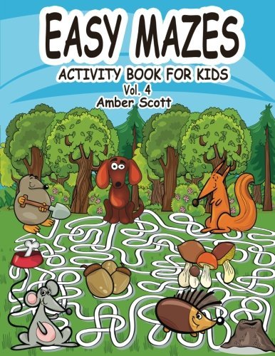 Eazy Mazes Activity Book For Kids - Vol. 4 (Kids Fun Activity Books Series)