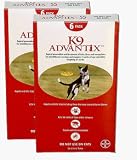 12 MONTH K9 ADVANTIX Red (for dogs 21-55lbs)