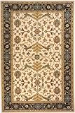 50" x 50" Momeni Persian Garden PG-04 - Charcoal Round
