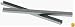 B & C Eagle 71/06 1/4-Inch by 22 Gauge Galvanized Staple (10,000 per Box)