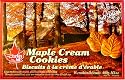 Maple Cream Cookies (18 Cookies Per Box - 14 Oz of Pure Canadian Flavor)