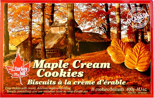 Buy Now at Amazon.com: Maple Cream Cookies (18 Cookies Per Box - 14 Oz Of Pure Canadian Flavor)