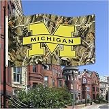 Michigan Wolverines 3x5 Camo Flag
