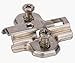 Tools & Hardware : Mounting Plate, 1.5 mm,W/Screws, Euro Concealed, Nickel