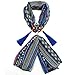 Moguer Womens Bohemia Necklace Scarf Geometric Tassel Neckwear