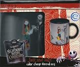 Nightmare Before Christmas Jack and Sally Color Change Thermal Mug