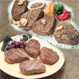 4 Steak Package - 2 (6 oz) Filet Mignon + 2 (8 oz) Sirloin - NaturAll Steaks