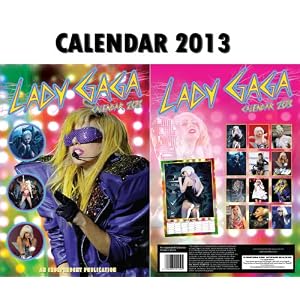 Lady Gaga 2013 Wall Calendar