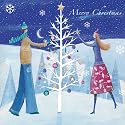 Decorating The Trees - 10 Cancer Research UK Charity Christmas Cards - All profits go towards our life-saving work