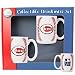 Cincinnati Reds 2-Piece Ceramic Gameball Mug Set (Primary Logo)