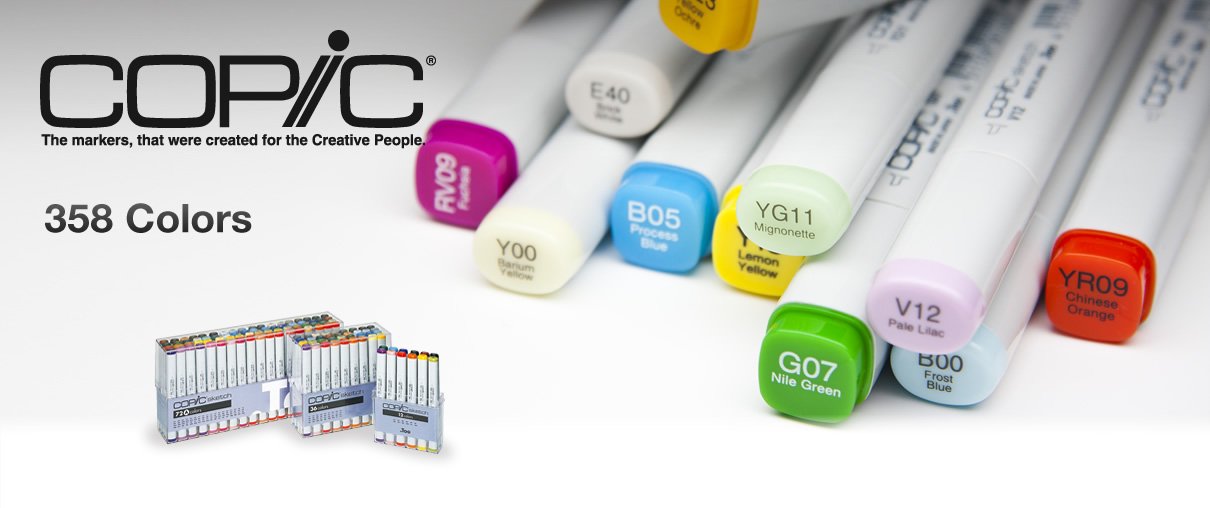 Copic Markers 36-Piece Copic Markers 36-Piece