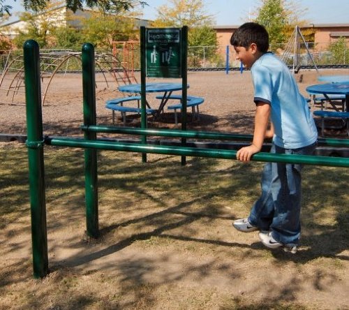 Kidstuff Playsystems HTK15 Parallel Bar Walk and Sign