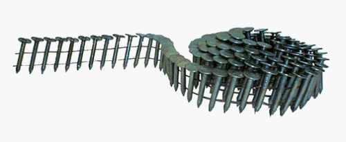 B & C Eagle CR-1 1-Inch by .120-Inch by 15 Degree Galvanized Coil Roofing Nail (7,200 per Box)