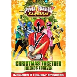 Power Rangers Samurai: Christmas Together, Friends Forever DVD
