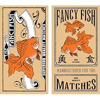 HomArt Large Decorative Fancy Fish Matches