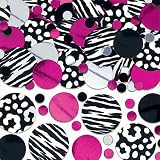 Zebra Party Confetti Party Accessory