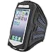Arm Band Running Sports GYM Armband Case Cover for Apple iPhone 5 Blue & Black