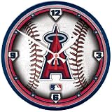 Anaheim Angels MLB Round Wall Clock