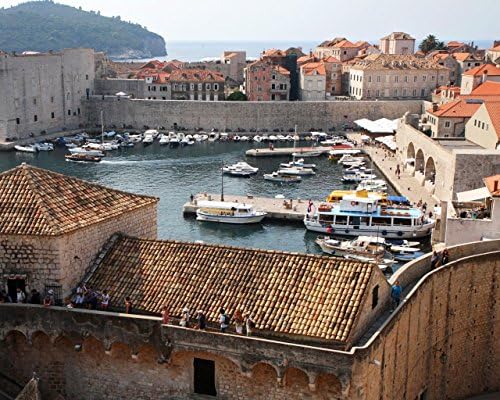 Croatia Photography Print - Travel Photograph - Inside Dubrovnik