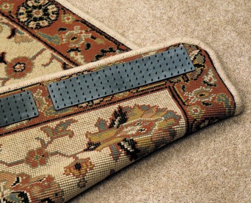 SELF-STICK ANTI SLIP CARPET GRIPS (300) - NO MORE SLIPPING RUGS OR CARPETS.