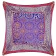 ShalinCraft Pillow Covers Home Decor Ideas India Gift For Her Silk Fabric 16x16 inches