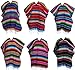 Del Mex (TM) Mexican Serape Poncho Pancho Adult Costume (Blue)