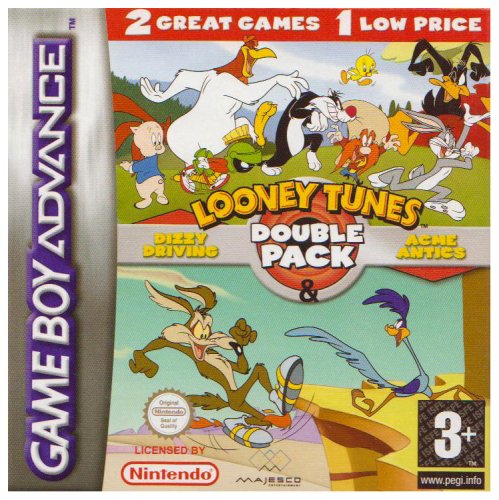Looney Tunes Double Pack Dizzy Driving & Acme Antics (GBA)