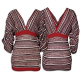 Baby Phat Mix Stripe Rouched Tunic Dress - Women's