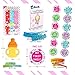 Premium Pacifier Clip Girl 3Pk Bundle - Bonus 12 Milestone Stickers, Silicone Soothie Teether & Teething eBook - 2 Sided Binky Holder - Fits Mam, Nuk, Tommee Tippee, Bibs & Toys-Best Baby Shower Gift