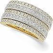 14K Two-Tone Gold Diamond Anniversary Band - 1.50 Ct.