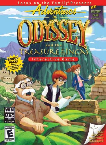 Childrens Toyshop  Toys : CHRISTIAN COMPUTER GAMES Adventures in Odyssey and the Treasure of the Incas