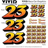 VIVID Race Car Numbers