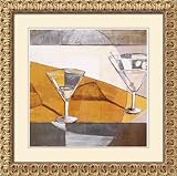 IMAGE OF Martini Framed Art Print by Niro Vasali, 25.62 in. x 25.62 in. Framed