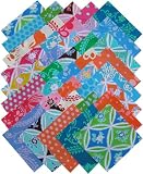 5 BELL BOTTOMS Jennifer Paganelli Fabric Squares
