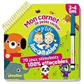 Mon carnet de petite section : 3-4 ans, 70 jeux stimulants 100% effa�ables