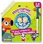 Mon carnet de petite section : 3-4 ans, 70 jeux stimulants 100% effa�ables