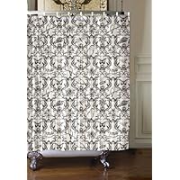 NATURES GARDEN 100% COTTON SHOWER CURTAIN