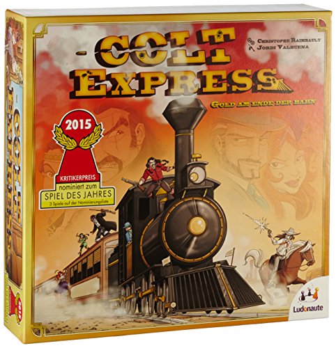 Ludonaute 217632 - Colt Express, Brettspiel, Spiel des Jahres 2015