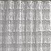 Lorraine Home Fashions Priscilla Shower Curtain, 70-Inch by 72-Inch, Ivory